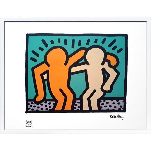 キースヘリング 絵画 ポスター 絵 アートパネル アートポスター アート インテリア フレーム 額 ...