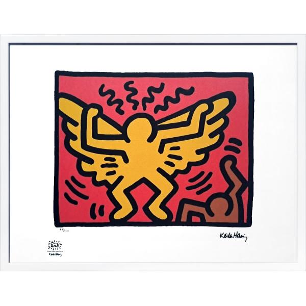 キースヘリング 絵画 ポスター 絵 アートパネル アートポスター アート インテリア フレーム 額 ...