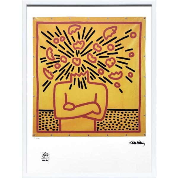 キースヘリング 絵画 ポスター 絵 アートパネル アートポスター アート インテリア フレーム 額 ...
