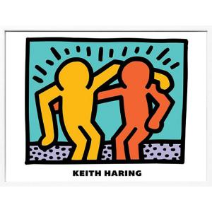 キースヘリング 絵画 ポスター 絵 アートパネル アートポスター アート インテリア フレーム 額 ...