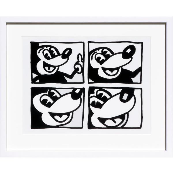 キースヘリング 絵画 ポスター 絵 アートパネル アートポスター アート インテリア フレーム 額 ...