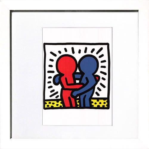 キースヘリング 絵画 ポスター 絵 アートパネル アートポスター アート インテリア フレーム 額 ...