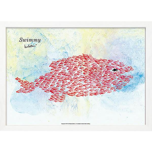 レオレオニ ポスター 絵 フレデリック グッズ ポストカード 絵本 カメレオン アートパネル アート...