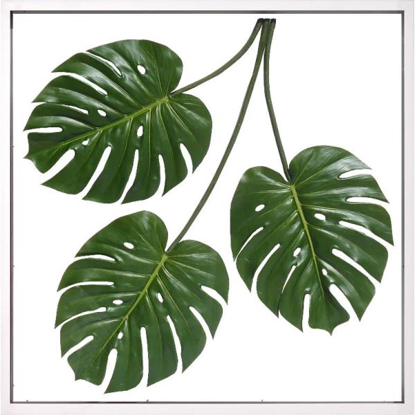 リーフパネル リーフアート リーフフレーム アートパネル フェイクグリーン 壁掛け 造花 インテリア...