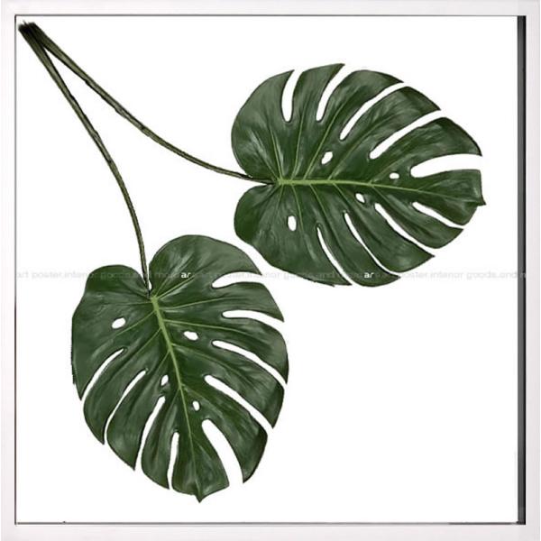 リーフパネル リーフアート リーフフレーム アートパネル フェイクグリーン 壁掛け 造花 インテリア...