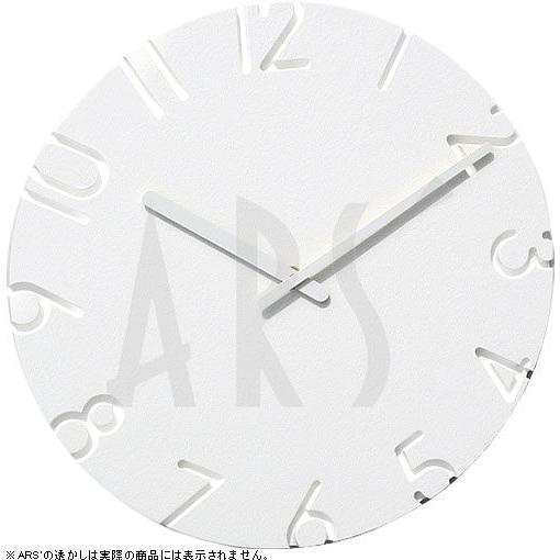 壁掛け時計 ウォールクロック レムノス 寺田 尚樹 CARVED 電波時計 オシャレ 北欧 シンプル...