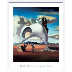 複製画・額縁付き・ダリ・「立体鏡的絵画の中のダリとガラ」 : グー