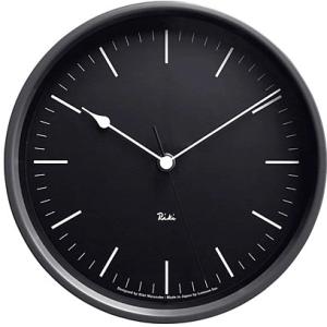 壁掛け時計 ウォールクロック レムノス 渡辺 力 RIKI STEEL CLOCK 電波時計 オシャ...