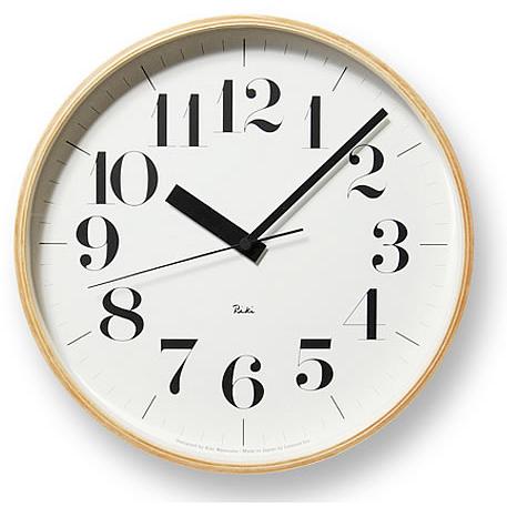 壁掛け時計 ウォールクロック レムノス 渡辺 力 RIKI CLOCK リキクロック RC 電波時計...