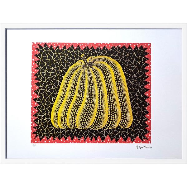 草間彌生 絵画 かぼちゃ グッズ アートパネル アートポスター アートフレーム 壁掛け 額縁 北欧 ...