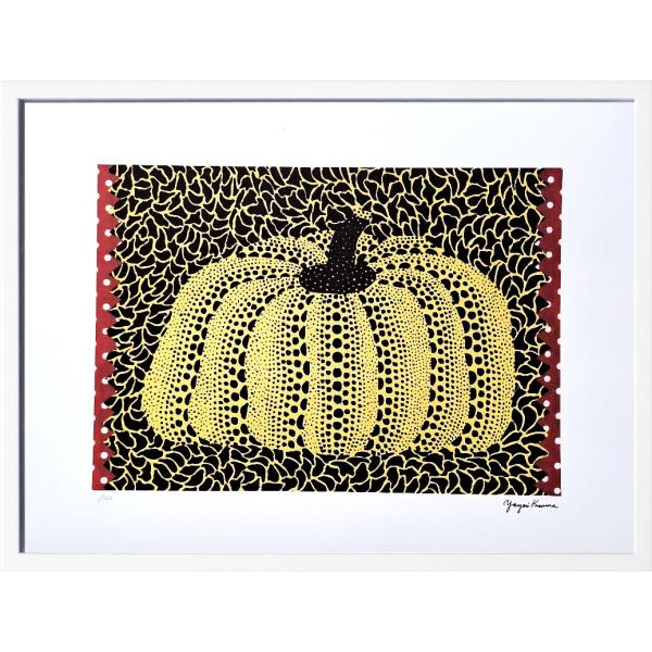 草間彌生 絵画 かぼちゃ グッズ アートパネル アートポスター アートフレーム 壁掛け 額縁 北欧 ...