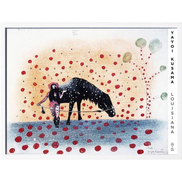 草間彌生 絵画 かぼちゃ グッズ アートパネル アートポスター アートフレーム 壁掛け 額縁 北欧 ...