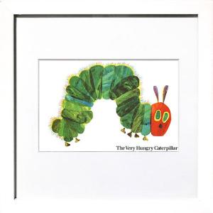 12/19〜22はポイント10倍／ ポスター フレーム付き はらぺこあおむし