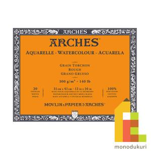 新品　アルシュ水彩紙　F6サイズ　31cmx410cm 300g/m² アルシュ水彩紙 ブロック 細目 300g/㎡ ＜F6＞ | 製品情報 | Maruman