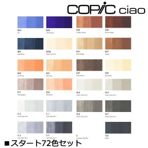 コピック コピックチャオ スタート 72色 セ...の詳細画像3