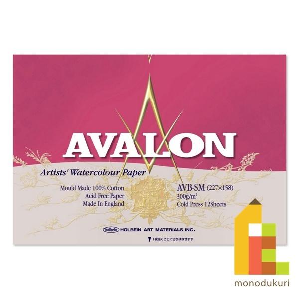 ホルベイン 水彩紙 アヴァロン ブロック 300g 中目 AVB-SM ネコポス配送可