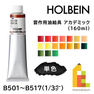 ホルベイン 習作用油絵具 アカデミック160ml【1/3Page】単色販売 バラ売り B501〜B517｜Art&Craft Lab