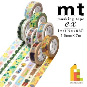 キラキラ Merry-go-round 15mm マスキングテープ / 箔押し メリーゴー