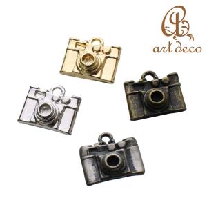 チャーム 骨 キーホルダー ペンダントトップ 2個 18mm×7mm