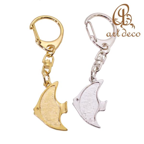 キーホルダー 熱帯魚 魚 10個 31mm×21mm アクセサリー パーツ ハンドメイド オリジナル...
