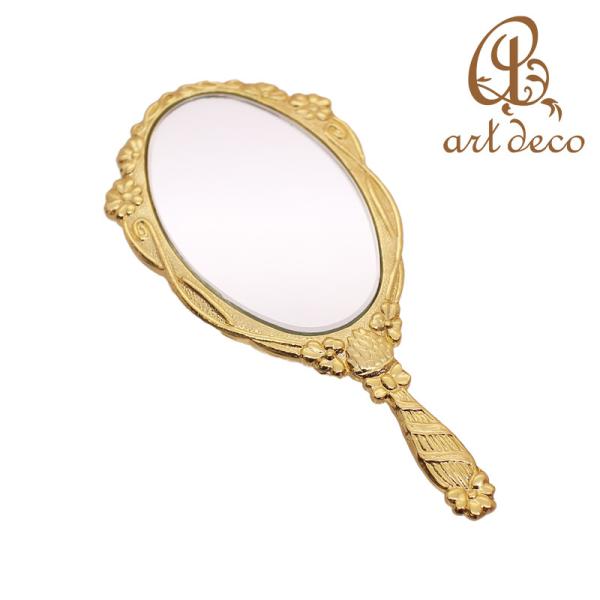 アクセサリー パーツ 手鏡 ミラー 10個 100mm×48mm 雑貨 ハンドメイド カラワク 材料...