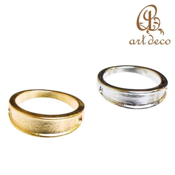 指輪 リング 円形 粘土土台 オーバル 1個 13号 アクセサリー パーツ ハンドメイド 材料 金具...