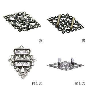 帯留め 帯締め 帯飾り ひし形 サッシュクリッ...の詳細画像4