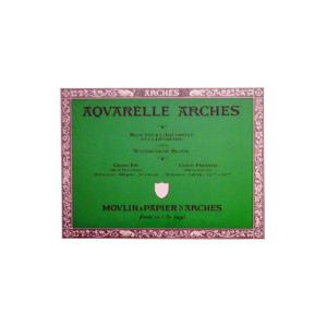 アルシュ水彩紙ブロック　細目　３１０×４１０ｍｍ ３００ｇ ２０枚入