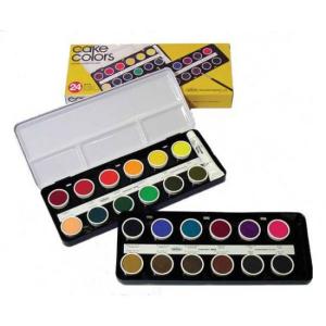 ホルベイン 固形水彩絵具 アーチスト パンカラー 24色セット（樹脂