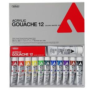 ホルベイン AU991 アクリリックカラー ヘビーボディ 12色セット