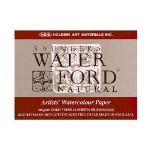 ウォーターフォード水彩紙 ナチュラル ブロック EB-F4 [スケッチブック]