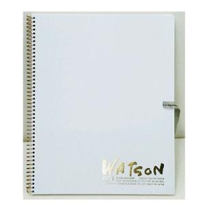 ミューズ ホワイトワトソン水彩紙 HW-2406　Ｆ６ スパイラル綴じ（特厚口239g）[スケッチブ...