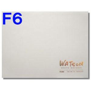 ミューズ 水彩紙 ホワイトワトソンブロック F6 300ｇ ホワイト 15枚 