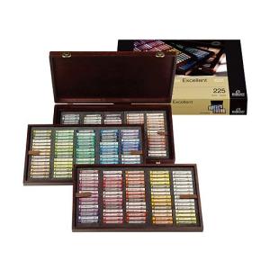 未使用♡ヌーベルカレーパステル　150色セット　木箱入り ヌーベルカレーパステル150色セット 額縁画材ドットコム