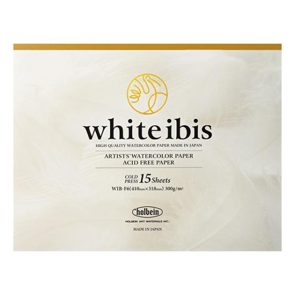 ホワイトアイビス水彩紙 ブロック 中目 WIB-F6 [スケッチブック]