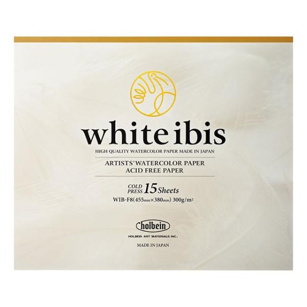 ホワイトアイビス水彩紙 ブロック 中目 WIB-F8 [スケッチブック]