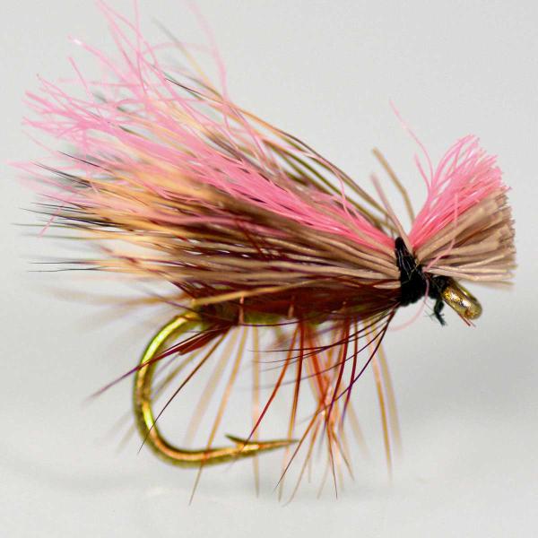 ドライフライ エルクヘアーカディス オリーブ Hi Vis （#12 #14 #16 #18） ルア...