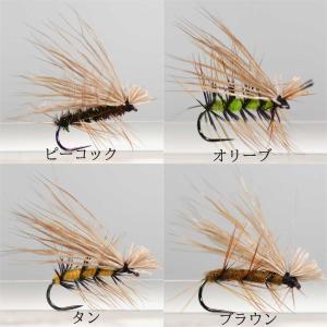 ドライフライ 7本 セット エルクヘアカディス...の詳細画像5