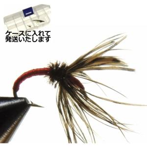 5の付く日 10％オフテンカラ毛ばり レッド (#10 #14) テンカラ