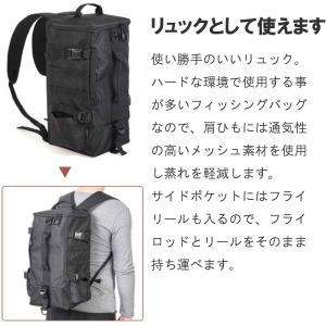 アウトドア フィッシング バッグ ロッド ホル...の詳細画像2