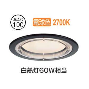 大光電機 軒下用ダウンライト DOL5595YB 電球色 工事必要