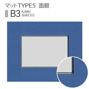マットTYPE5[面銀タイプ] 30×70（300×700mm） : マルニ額縁画材店