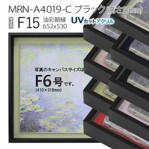 額縁 油彩額縁 8117 F15 号(652×530) （アクリル仕様・木製・油絵用