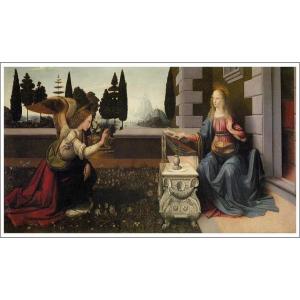 複製画 送料無料 絵画 油彩画 油絵 模写レオナルド・ダ