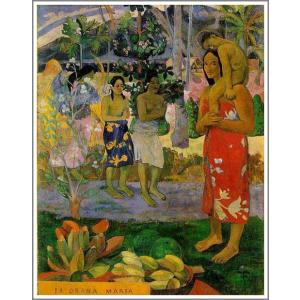 ポール・ゴーガン、黄色い積み藁、希少画集画、新品額装付 ゴーギャン 「黄色い積みわら」 [1181377]のアート作品 - アフロ