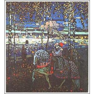 複製画 送料無料 絵画 油彩画 油絵 模写ワシリー・カンディンスキー