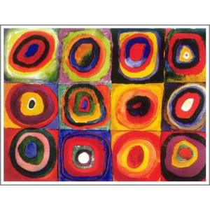 油彩原画　模写　カディンスキー 模写 カディンスキー」 by ますみ｜Artmeter｜暮らしを彩る