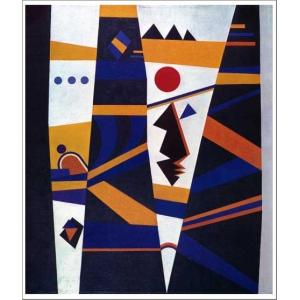 複製画 送料無料 絵画 油彩画 油絵 模写ワシリー・カンディンスキー