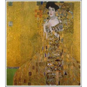 複製画 送料無料 絵画 油彩画 油絵 模写グスタフ・クリムト「接吻」F20