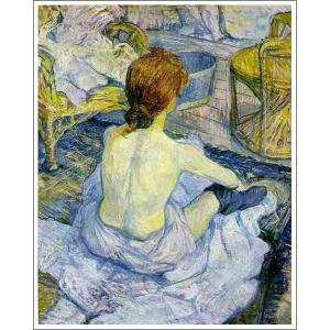 水彩画　風景画　絵画　ムーランルージュ309/1000 サインあり 絵画の水彩画で藤森悠二が描いたパリの風景画の絵「ムーラン